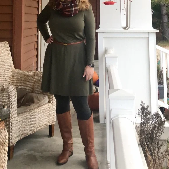 wool& Rowena stretch dress, large - Picture 4 of 4